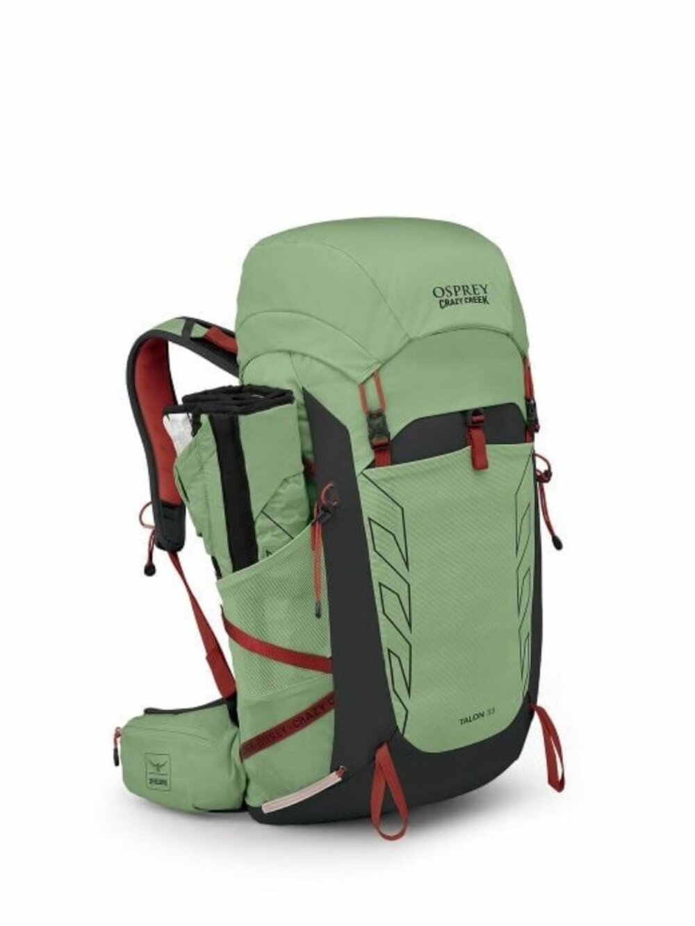 Crazy Creek Hex 2.0 X Osprey Talon 33 with Portable Camp Chair